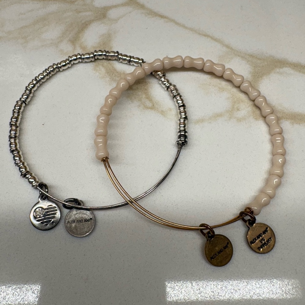 Set of 2 Alex and Ani Bracelets